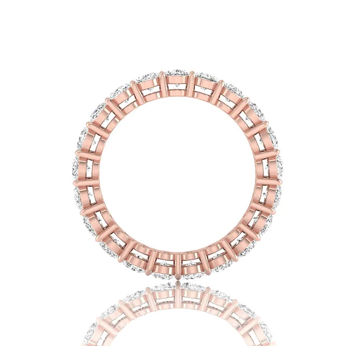 deBebians Rings Oval Lab Grown Diamond Eternity Ring 315cttw