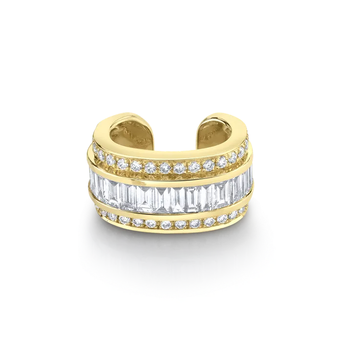 Earrings anitako STACKED DIAMOND EAR CUFF