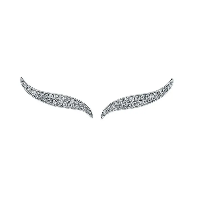Earrings DIAMOND PETAL EARRINGS anitako