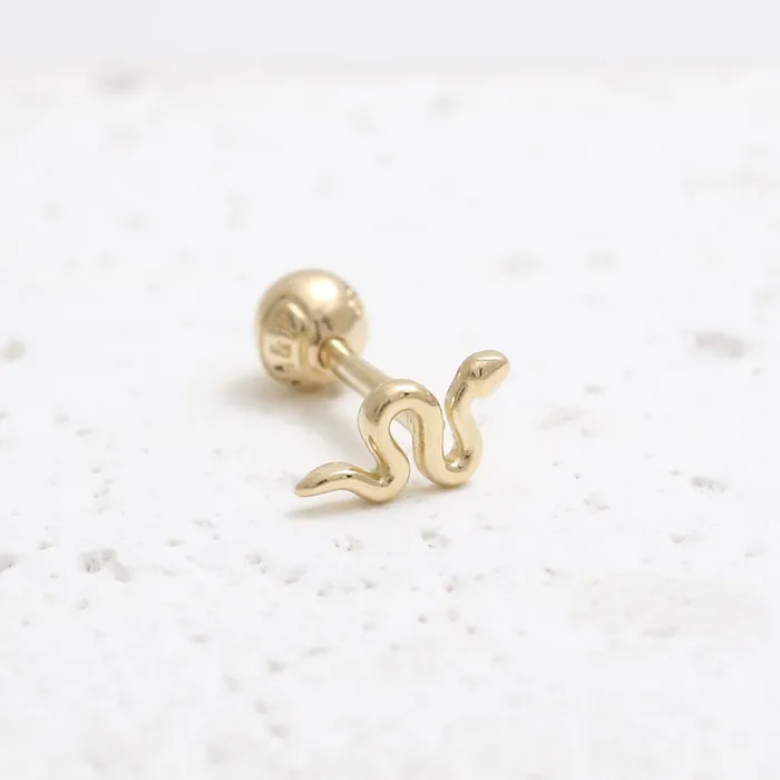 Earrings Tiny Snake Ear Piercing from J Shop