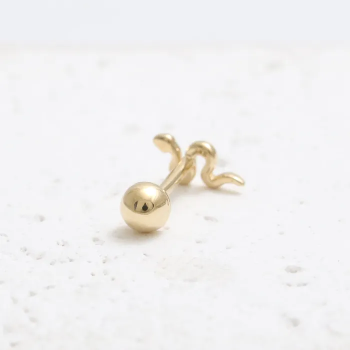 Earrings Tiny Snake Ear Piercing from J Shop