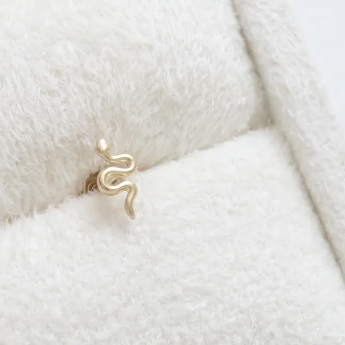 Earrings Tiny Snake Ear Piercing from J Shop
