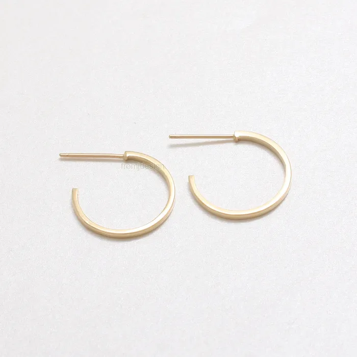 from J Shop Circle Hoop Earrings Earrings