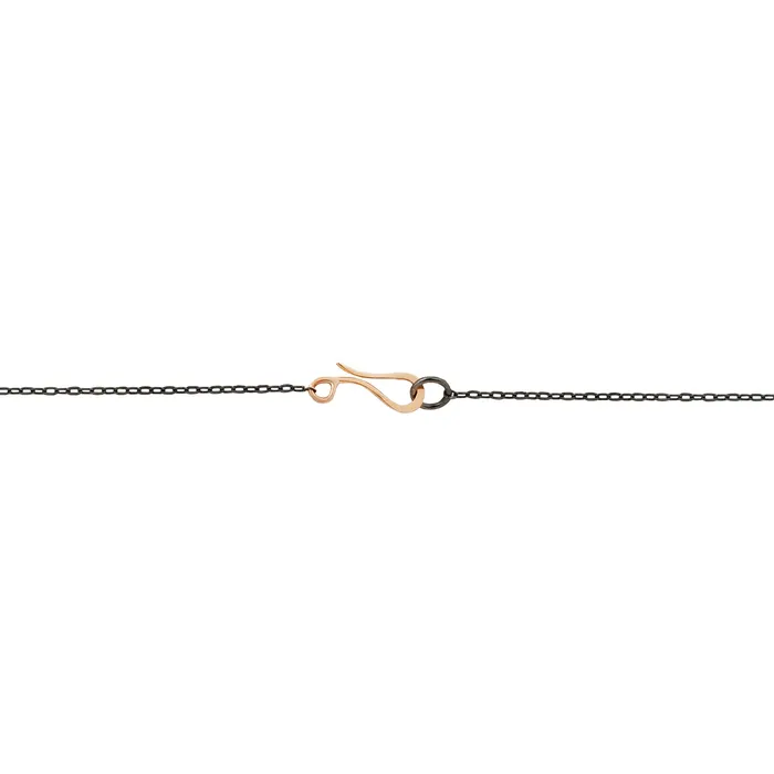 Luana Coonen Necklaces Tiny Mixed Metal Heart Necklace