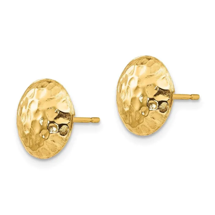 Madi K Kids 14k Puffed Round Post Earrings Jewelry Earrings Madi K Kids 14k Puffed Round Post Earrings Jewelry Earrings