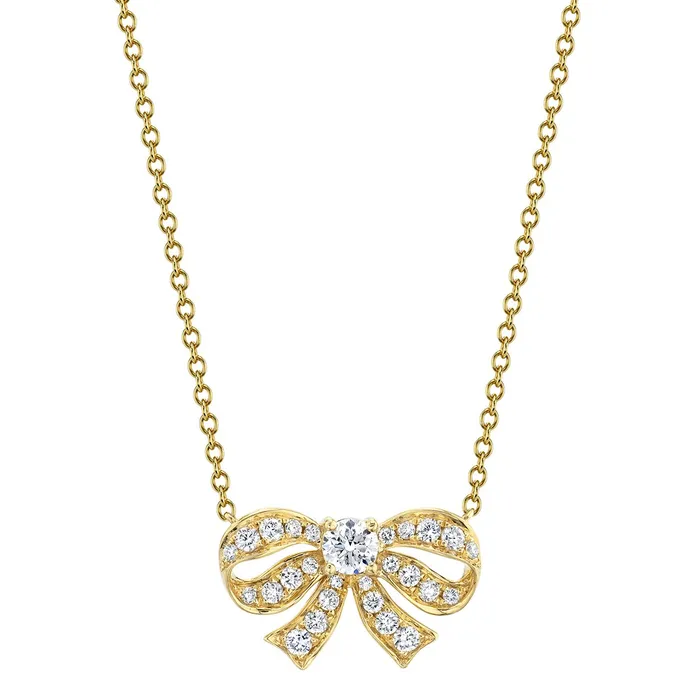 Necklaces anitako DIAMOND BOW NECKLACE