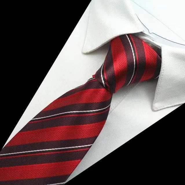 Necklaces GUSLESON Mens Fashion Plaid Paisley Design 100 Premium Quality Silk Ties Divine Inspiration Styles