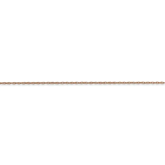 Necklaces Jewelry 14k Rose Gold 5 mm Cable Rope Chain CARDED 5RR Necklaces Jewelry 14k Rose Gold 5 mm Cable Rope Chain CARDED 5RR