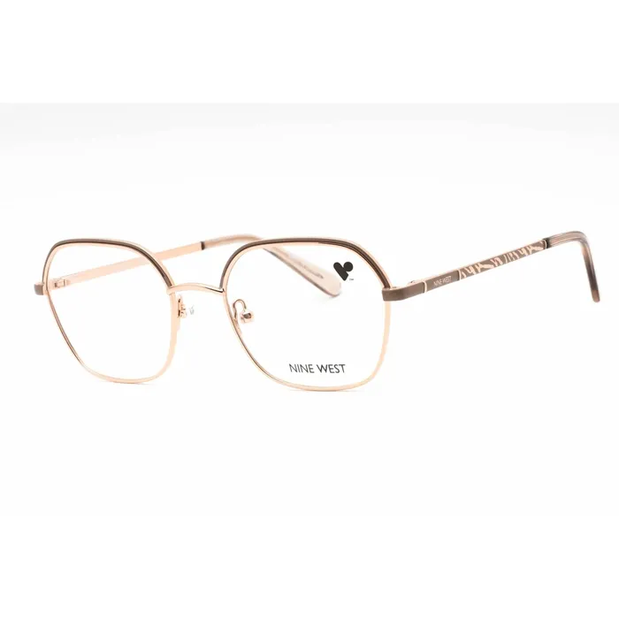Nine West Earrings Nine West Womens Eyeglasses MushroomRose Gold Geometric Metal Frame NW1103 275 Nine West Earrings Nine West Womens Eyeglasses MushroomRose Gold Geometric Metal Frame NW1103 275