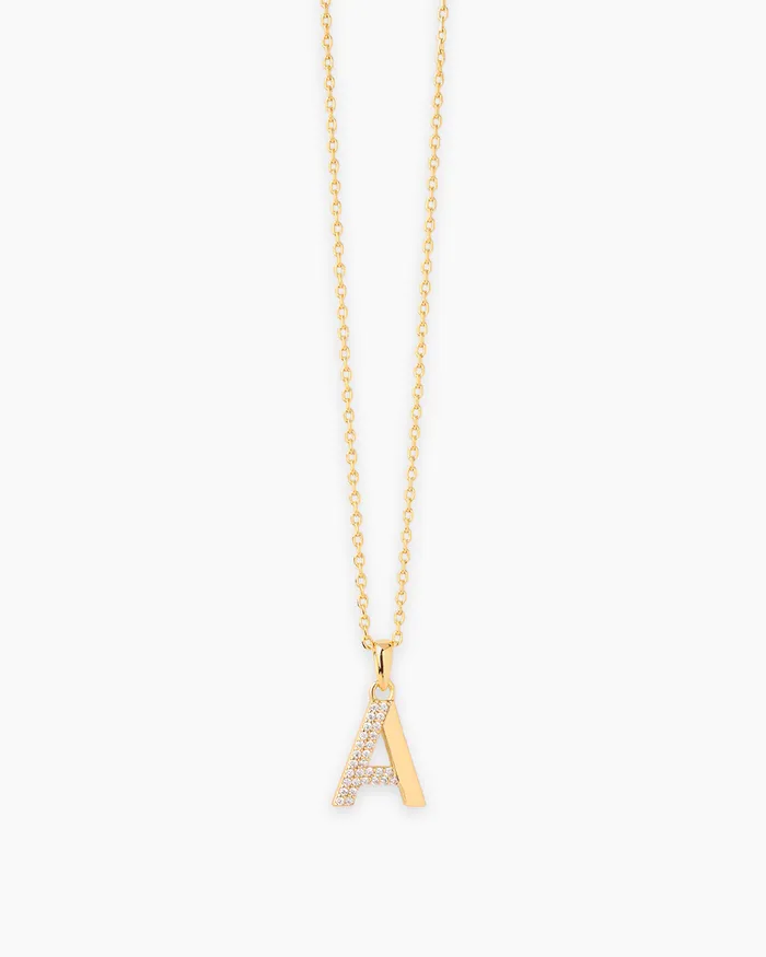 Penny Pairs Necklaces Letter Gold Necklace