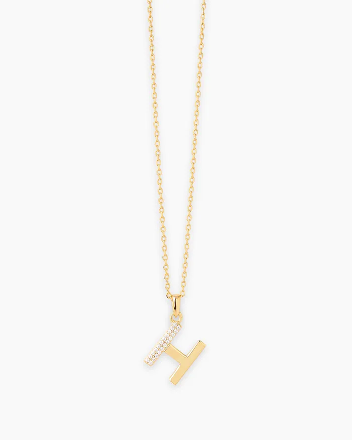 Penny Pairs Necklaces Letter Gold Necklace Penny Pairs Necklaces Letter Gold Necklace