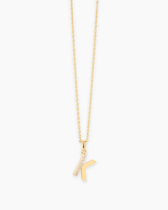 Penny Pairs Necklaces Letter Gold Necklace Penny Pairs Necklaces Letter Gold Necklace