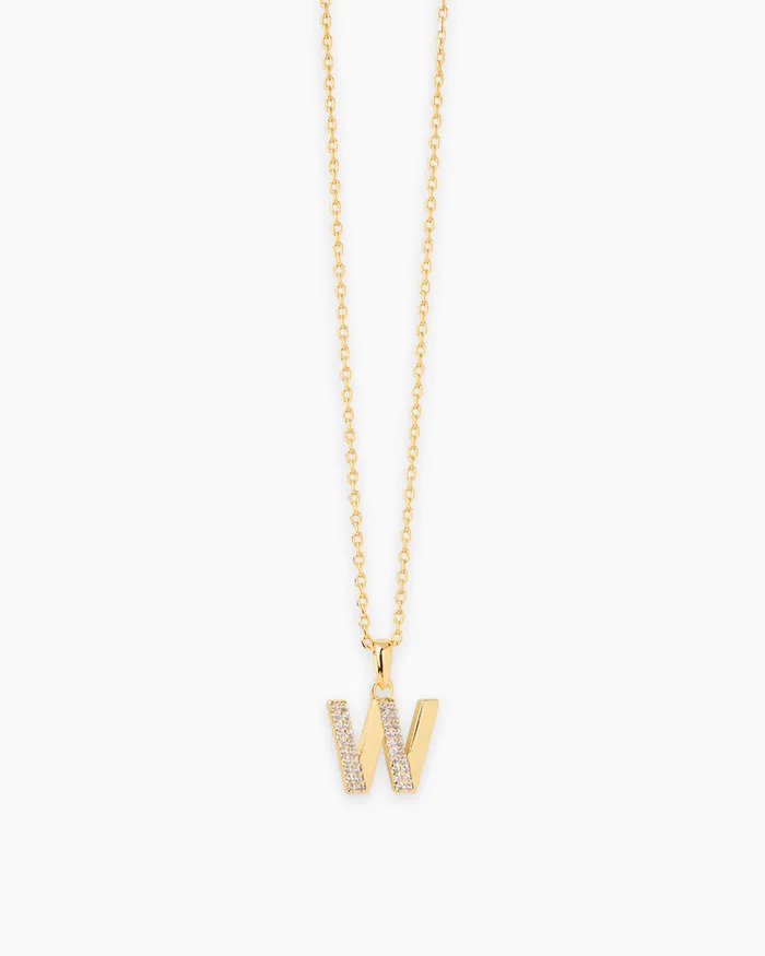 Penny Pairs Necklaces Letter Gold Necklace Penny Pairs Necklaces Letter Gold Necklace