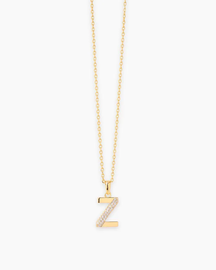 Penny Pairs Necklaces Letter Gold Necklace Penny Pairs Necklaces Letter Gold Necklace