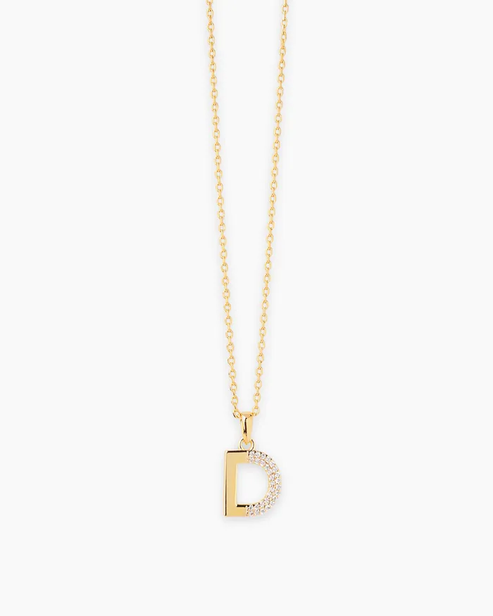 Penny Pairs Necklaces Letter Gold Necklace Penny Pairs Necklaces Letter Gold Necklace