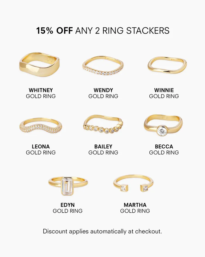 Penny Pairs Rings Leona Gold Ring Penny Pairs Rings Leona Gold Ring