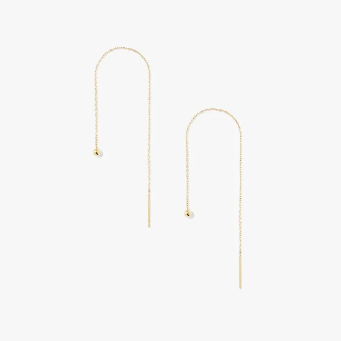 READYMADE Earrings Mercury Drop Threader Earrings Pair