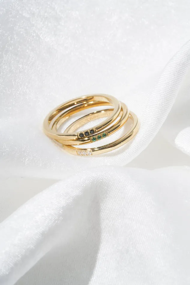 READYMADE Rings Diamante Stardust Ring