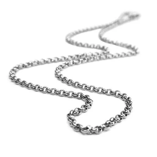 Rings Belle Etoile Belle Etoile Sterling Silver Chain Thick Rolo