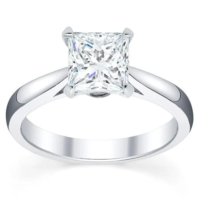 Rings deBebians 27mm Princess Open Tapered Solitaire Setting