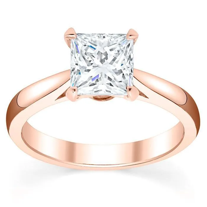 Rings deBebians 27mm Princess Open Tapered Solitaire Setting