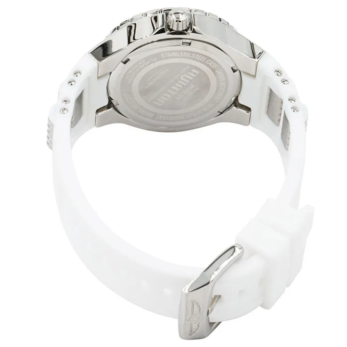 Rings Invicta Invicta Womens Chronograph Watch Aviator White and Silver Tone Strap 37315 Rings Invicta Invicta Womens Chronograph Watch Aviator White and Silver Tone Strap 37315