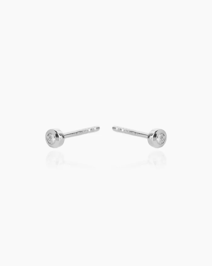 Rings Penny Pairs Livi Lab Grown Diamond Silver Studs