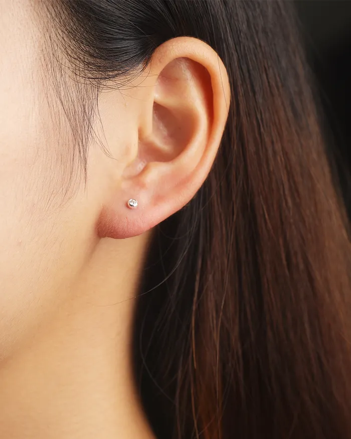 Rings Penny Pairs Livi Lab Grown Diamond Silver Studs Rings Penny Pairs Livi Lab Grown Diamond Silver Studs