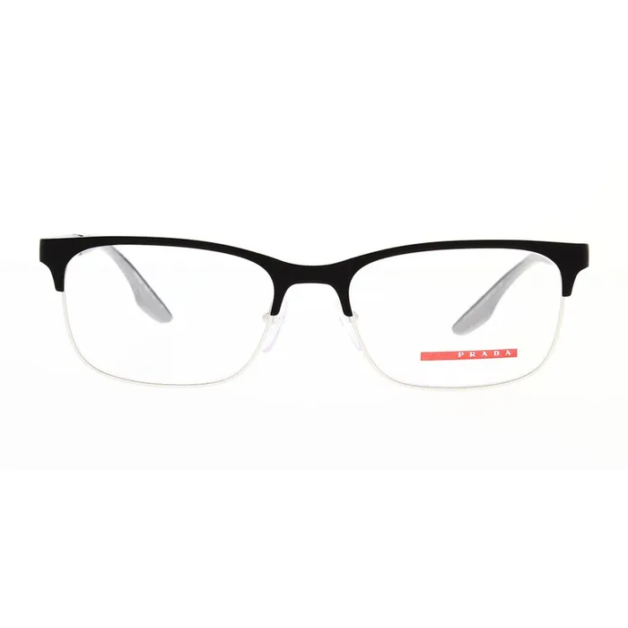 Rings Prada Sport Mens Eyeglasses Full Rim Rectangular Shaped Frame 0PS52NV 08P1O1 Prada Sport