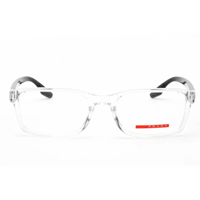 Rings Prada Sport Prada Sport Mens Eyeglasses Rectangular Crystal Plastic Frame 0PS 09OV 2AZ1O1