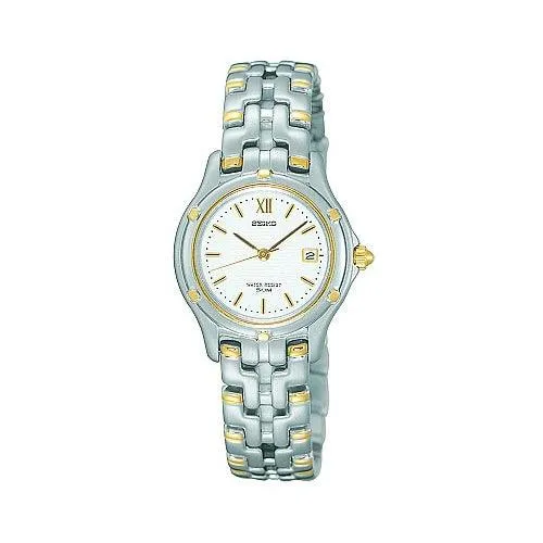 Rings Seiko Seiko Womens Two Tone Le Grand Sport Watch SXE586