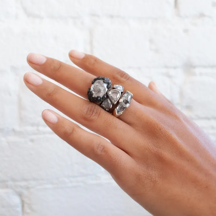 Rings TAP By Todd Pownell Dual Forces Diamond Ring