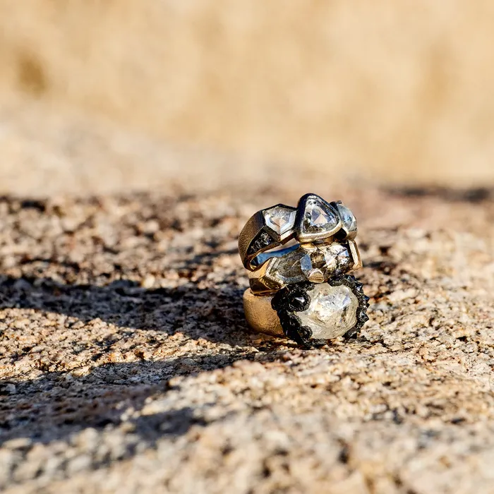 Rings TAP By Todd Pownell Dual Forces Diamond Ring