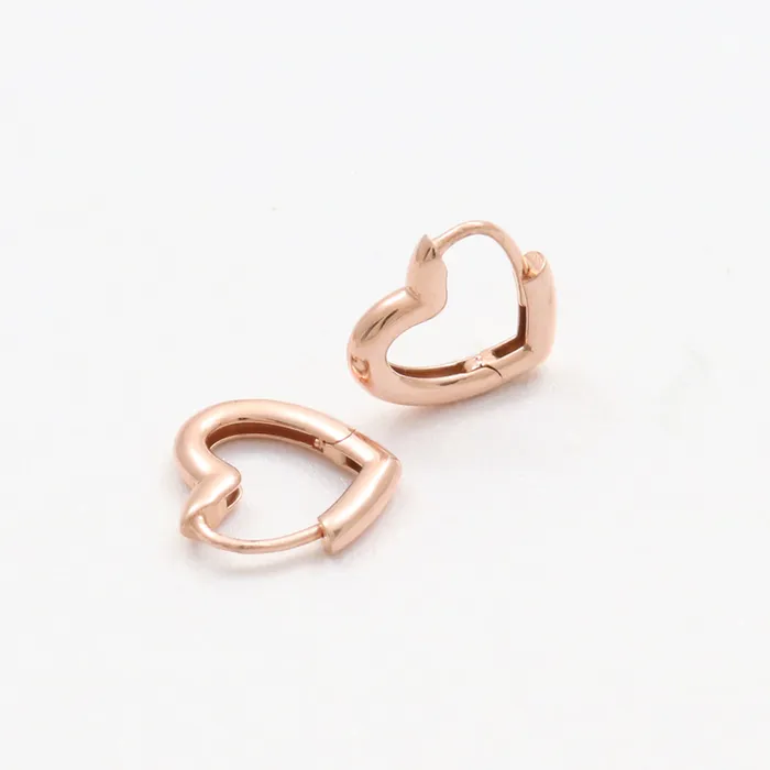 Small Heart Huggie Earrings from J Shop Earrings Small Heart Huggie Earrings from J Shop Earrings
