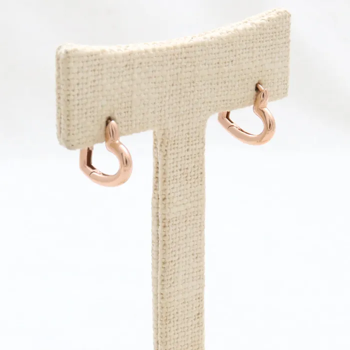 Small Heart Huggie Earrings from J Shop Earrings Small Heart Huggie Earrings from J Shop Earrings