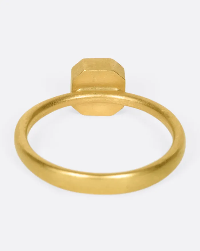 Smoky Octagonal Diamond Ring LOLA BROOKS Rings