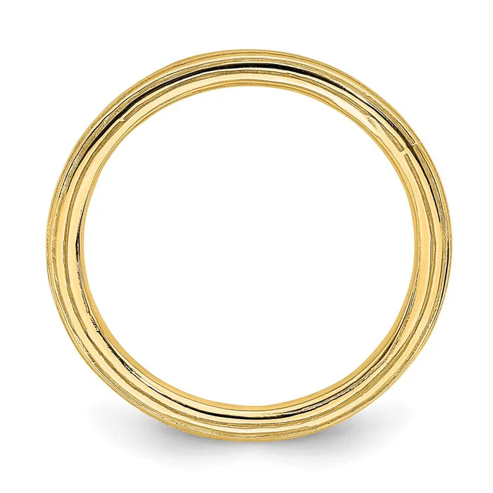 Stackable Expressions Rings Sterling Silver Stackable Expressions Goldplated Stepdown Ring QSK182 Stackable Expressions Rings Sterling Silver Stackable Expressions Goldplated Stepdown Ring QSK182