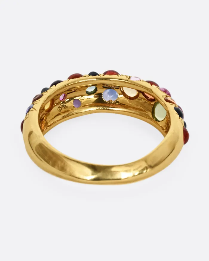TAMSIN RASOR Rings Rainbow Sapphire Duomo Ring TAMSIN RASOR Rings Rainbow Sapphire Duomo Ring