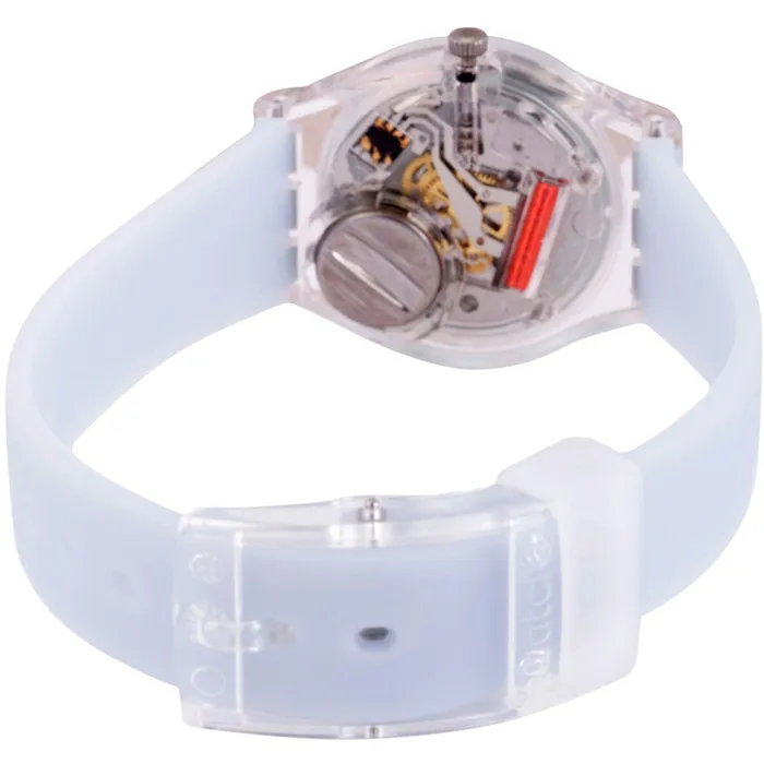 Watches Swatch Womens Watch Swatch Essentials Casual Blue Silicone Rubber Strap LK396 Swatch Watches Swatch Womens Watch Swatch Essentials Casual Blue Silicone Rubber Strap LK396 Swatch