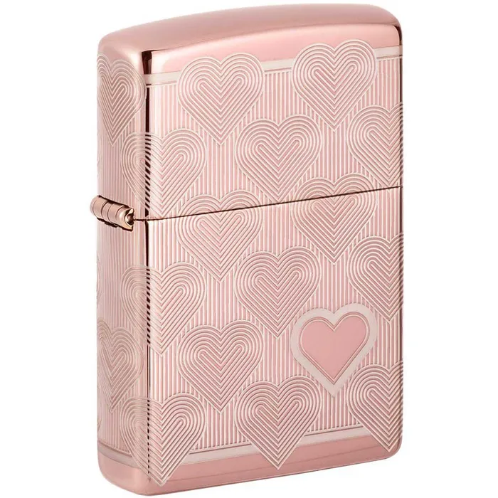 Zippo Necklaces Zippo Windproof Lighter Heart Design High Polish Rose Gold 49811 Zippo Necklaces Zippo Windproof Lighter Heart Design High Polish Rose Gold 49811