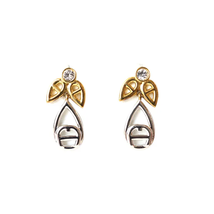 Aigner Aigner Two Tone Earring Earrings