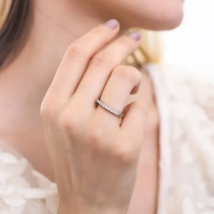 BERRICLE Rings 3Stone 55ct Oval CZ Ring Set in Sterling Silver