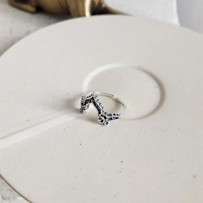 Boho Rings with Opal in Sterling Silver WickedAF Rings