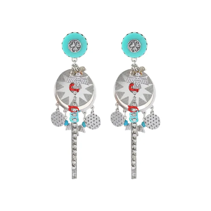 Earrings Reminiscence Reminiscence Womens Silver Earrings