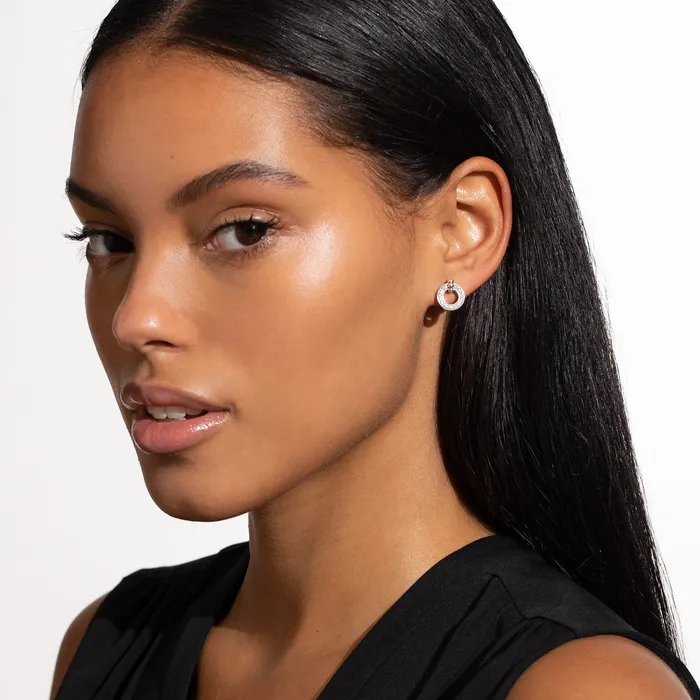 LAGOS Caviar Spark Circle Diamond Stud Earrings Earrings LAGOS Caviar Spark Circle Diamond Stud Earrings Earrings