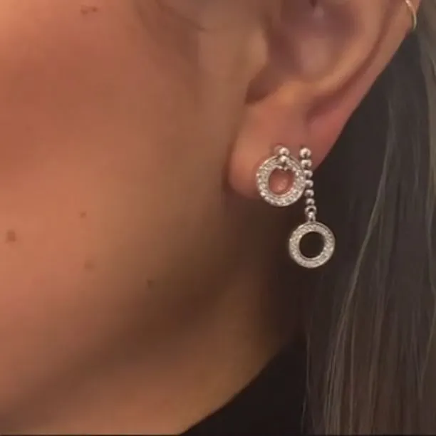 LAGOS Caviar Spark Circle Diamond Stud Earrings Earrings LAGOS Caviar Spark Circle Diamond Stud Earrings Earrings