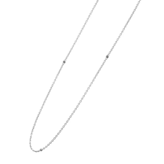 LAGOS Necklaces Signature Caviar 32 Inch Caviar Beaded Station Necklace LAGOS Necklaces Signature Caviar 32 Inch Caviar Beaded Station Necklace