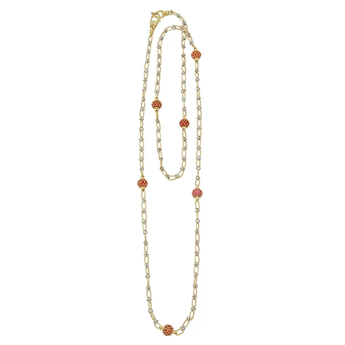 LAGOS Necklaces Studio 18K Gold Yellow Sapphire Long Necklace