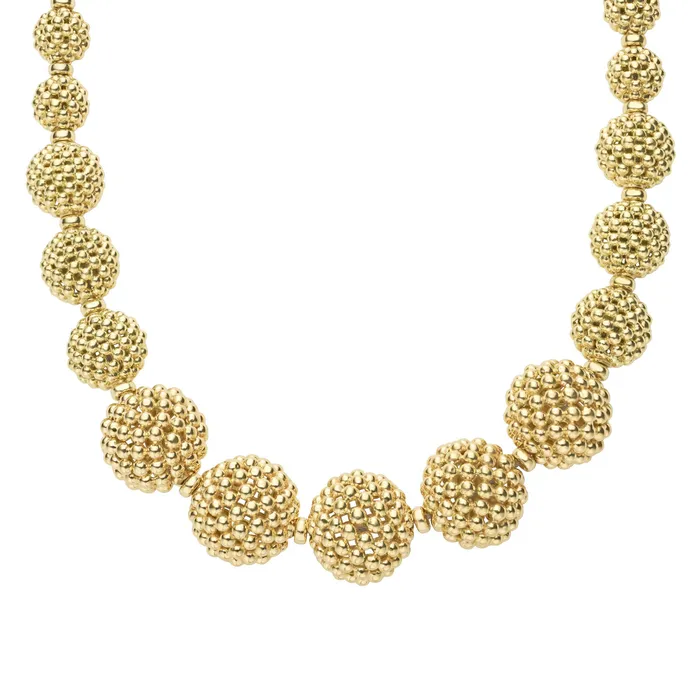 LAGOS PreStyled Sets Caviar Gold 18K Gold Caviar Beaded Ball Necklace