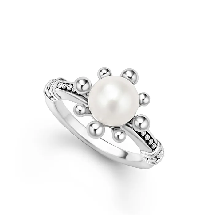 Luna Fleur Pearl Ring LAGOS Rings